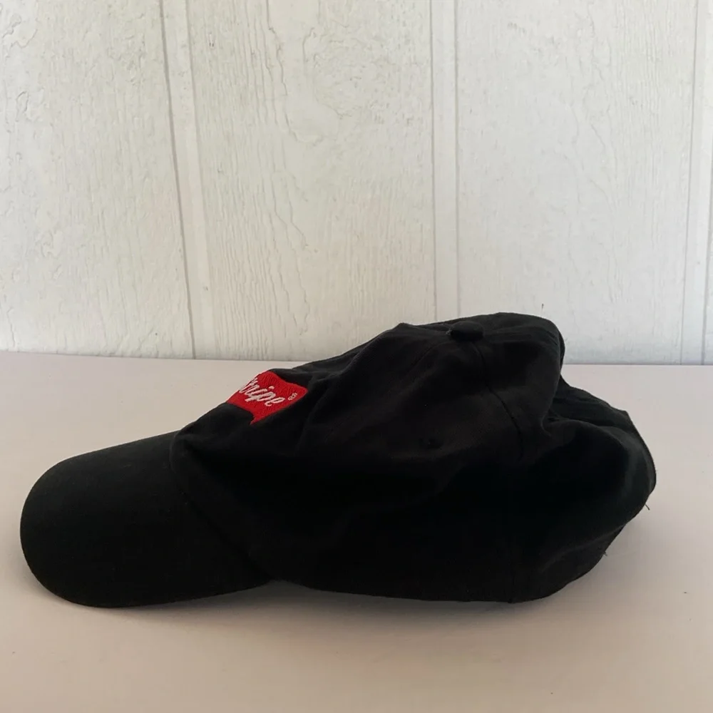 Red Stripe Baseball Hat OSFM